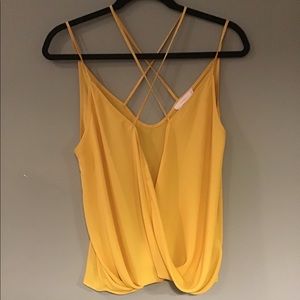 Strappy Yellow Tank